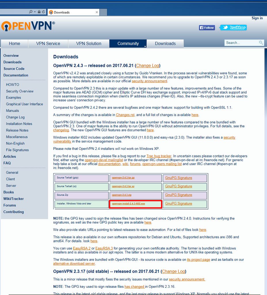 Windows VPN Install – Download Software